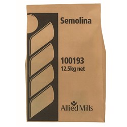 SEMOLINA 12.5KG # 100193 ALLIED MILLS