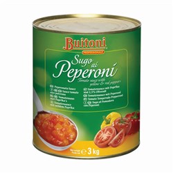 SAUCE PEPERONATA RED & YELLOW PEPPERS 3KG(6) # 12147818 BUITONI