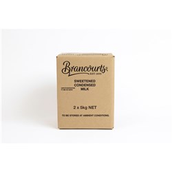 MILK SWEETENED CONDENSED (2 X 5KG) # 4337 BRANCOURTS