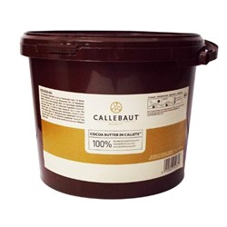 COCOA BUTTER CALLETS BELGIUM 3KG(4) # NCBHD03654 CALLEBAUT