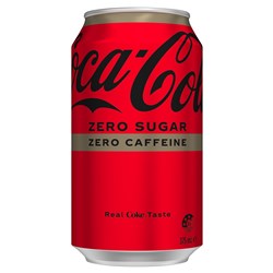 DRINK COCA COLA ZERO SUGAR ZERO CAFFEINE (2 X 10 X 375ML) # 957168 COCA COLA