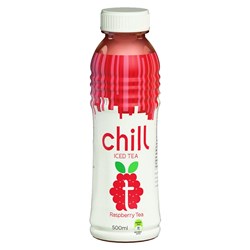 DRINK ICED TEA RASPBERRY (20 X 500ML) # 5002 CHILL ICED TEA