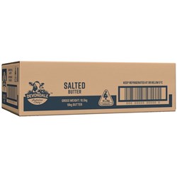 BUTTER SALTED 10KG # 1017870  DEVONDALE