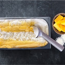 ICECREAM MANGO SORBET & COCONUT ICECREAM 5LT # 10307007 EVEREST