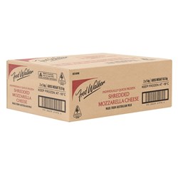 CHEESE MOZZARELLA SHRED FROZEN (2 X 5KG) # 1018099 FRED WALKER