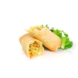 SPRING ROLL JUMBO VEGETABLE (16 X 140GM) 2.24KG  (8) # 1533 HAKKA