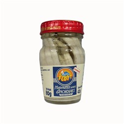 WHITE ANCHOVY FILLET 80GM (12) # FT080 FLOTT