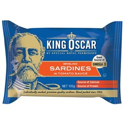 SARDINES 105GM(12) # 100597 KING OSCAR