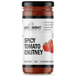 CHUTNEY TOMATO SPICY 270GM (6) # LPR03 LANGS GOURMET