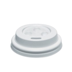 LID WHITE TO FIT 4OZ LIDS CWPMPM 100S(10) # CA-HCSLID4 CASTAWAY