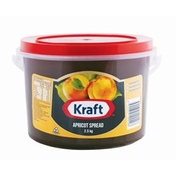 JAM APRICOT SMOOTH 2.5KG(3) # 19929 KRAFT