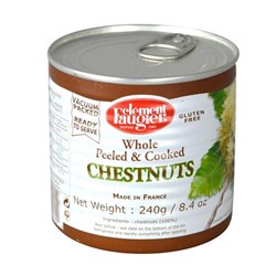 CHESTNUT WHOLE PEELED 240GM (24) # DC012P24 CLEMENT FAUGIER