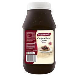 RELISH CARAMELISED ONION 2.7LT(6) # 333668 MASTERFOOD