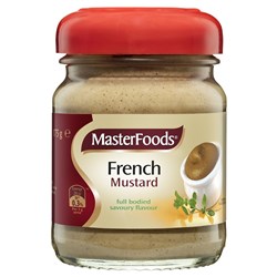 MUSTARD FRENCH 175GM(6) # 246320 MASTERFOODS