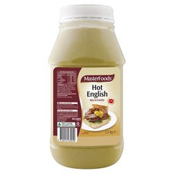 MUSTARD HOT ENGLISH 2.5KG(6) # 157549 MASTERFOODS