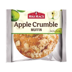 MUFFIN APPLE CRUMBLE (15 X 150GM) # 74122 MRS MACS