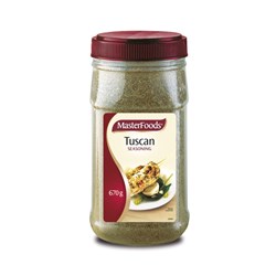 SEASONING TUSCAN 670GM(6) # 157732 MASTERFOODS