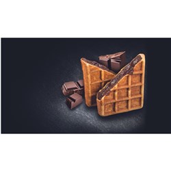 WAFFLES FILLED BELGIAN CHOC (48 X 80GM) # 2020 MAGIC WAFFLES