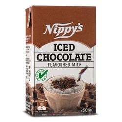 MILK ICED CHOCOLATE (24 X 250ML) # 11-CH250-C NIPPY'S