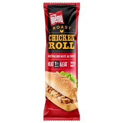 CHICKEN ROLL P&C FROZEN (12 X 184GM) # 1100804 ON THE MENU