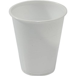 CUP PLASTIC WHITE 6OZ/180ML 1000S # C-DC0552 CAPRI