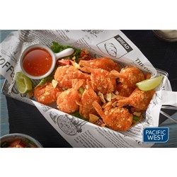PRAWNS CRUMBED CHILLI MANGO 1KG(4) # 8027 PAC WEST