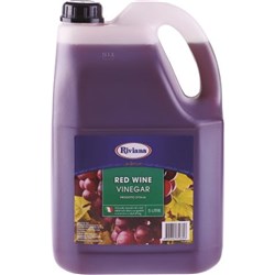 VINEGAR RED WINE 5LT(2) # 2427193 RIVIANA