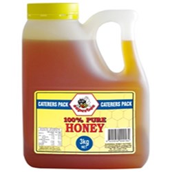 HONEY POUR BOTTLE SCREW CAP 3KG(4) # HON-3 SUPERBEE