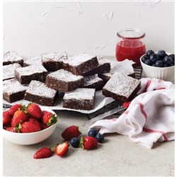 FUDGE BROWNIE CHOC SLICE 1.05KG(6) # 10126 SARA LEE