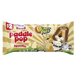 PADDLE POP VANILLA (32 X 70ML) # 64987466 PADDLE POP/MAX