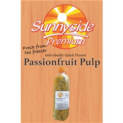 PASSIONFRUIT PULP BOTTLE 1KG(12) # SI0045 SUNNYSIDE