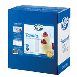 PUDDING MIX INSTANT VANILLA (2 X 2.5KG) # I00839 EDLYN