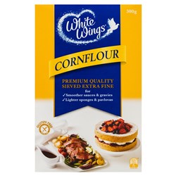 CORNFLOUR 300GM(12) #108344 WHITE WINGS