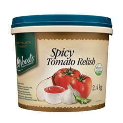 RELISH TOMATO SPICY 2.4KG(2) # I02828 WOODS