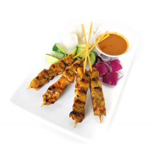 CHICKEN SKEWERS SATAY REGULAR (50X 45GM)2.25KG (2) # 1560 HAKKA