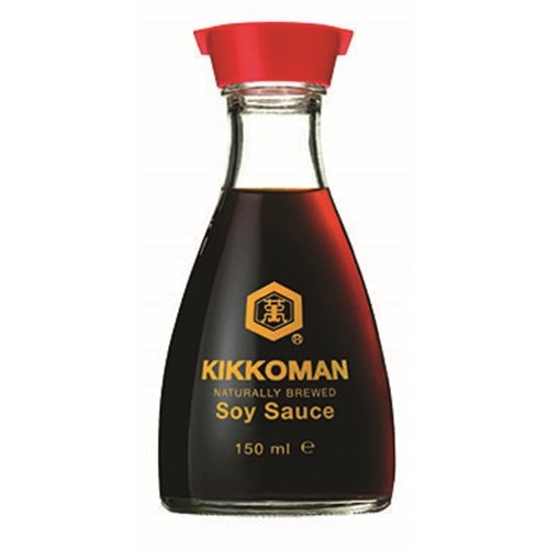 SAUCE SOY RED CAP 150ML(12) # 11993 KIKKOMAN