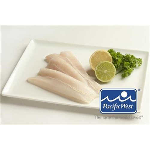 FISH HAKE SKINLESS 4/6OZ CAPENSIS 5KG(2) WHITEBLUE BOX # 1005 PAC WEST