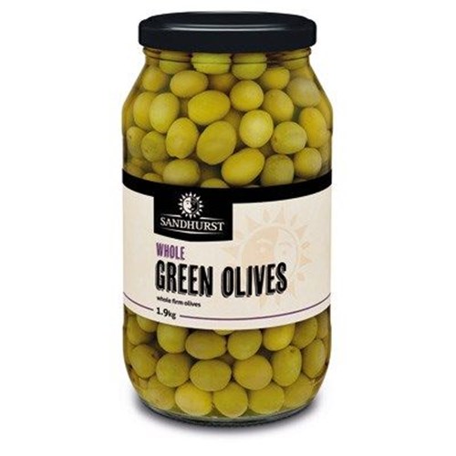 OLIVES GREEN WHOLE 1.9KG(6) # GRO1.9 SANDHURST