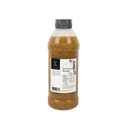 DRESSING SALAD GREEK LEMON 1LT(8) # GRDR3925FQ1 B&W