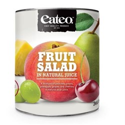 FRUIT SALAD IN NATURAL JUICE 3KG (3) # 830140 EATEO