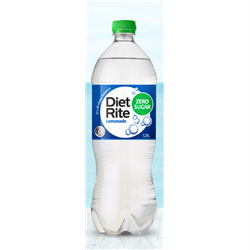 LEMONADE DIET RITE PLASTIC BOTTLE (12 X 1.25LT) # 597637 TRU BLU