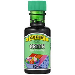 COLOUR GREEN 500ML(12) # 1-96-000181 QUEEN