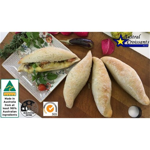 BREAD BANETTE ROLL WHITE 051 (160 X 35GM) # 051 AUSTRAL