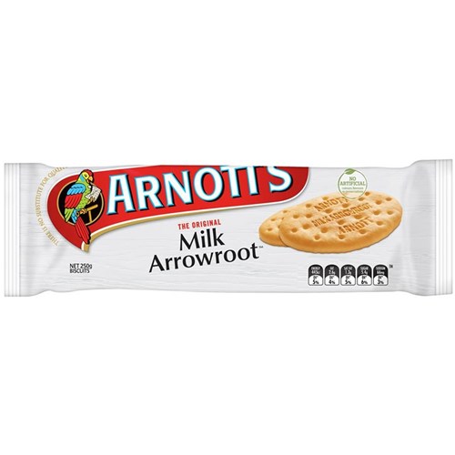 BISCUIT MILK ARROWROOT 250GM(20) # 141417 ARNOTTS