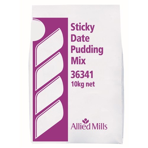 PUDDING MIX STICKY DATE 10KG # 36341 ALLIED MILLS