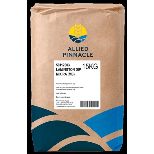 LAMINGTON DIP CHOCOLATE RA 15KG # 50112003 ALLIED PINNACLE