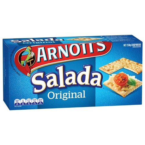 BISCUIT SALADA 250GM(18) # 983550 ARNOTTS