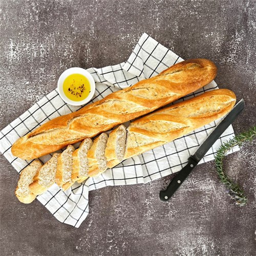 BREAD BAGUETTE WHITE PARISIENNE (20 X 390GM) # 11101A BAKERS MAISON