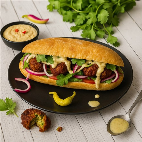 BREAD ROLL TURKISH OVAL F/B (60 X 130GM) # 11815 BAKERS MAISON