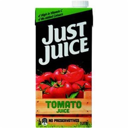 JUICE TOMATO JUST JUICE 1LT (12) # 2897 JUST JUICE